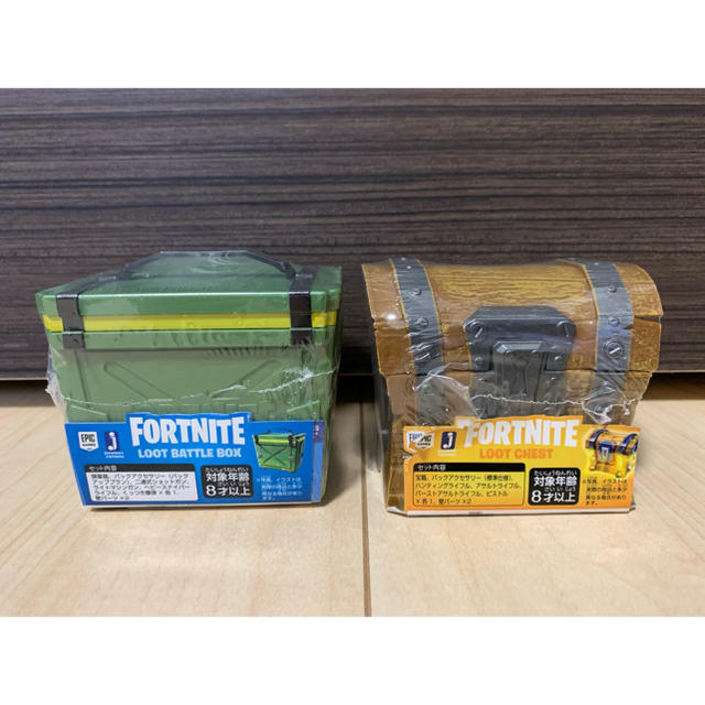 フォートナイト フィギュア 爆薬箱 宝箱 2個 セットの通販 by ロバ