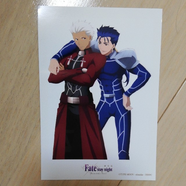 Fate / stay night ブロマイド ランサーアーチャーの通販 by はな's