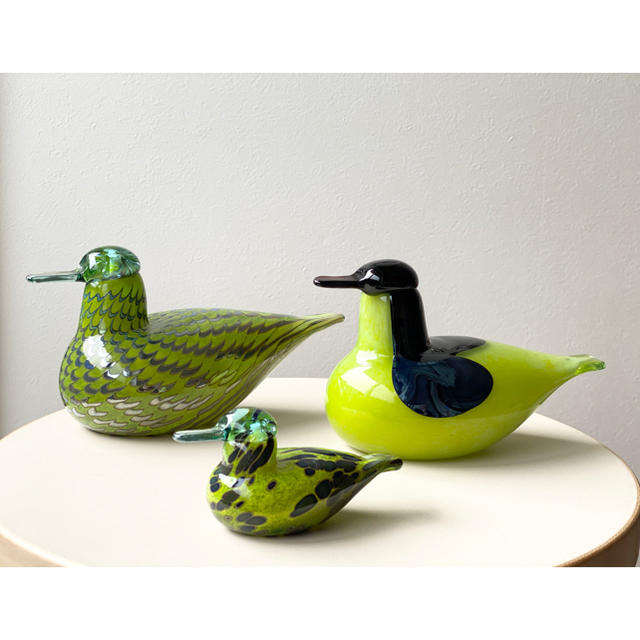 iittala - コガモの家族 Common Teal イッタラ バード オイバ
