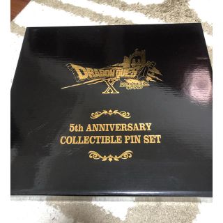 SQUARE ENIX - 555個限定 ドラゴンクエストX 5周年記念ピンズセットの