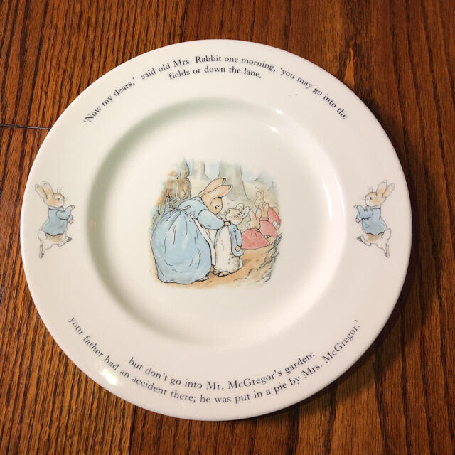 WEDGWOOD - ウエッジウッド ピーターラビット 食器 4点セットの通販 by