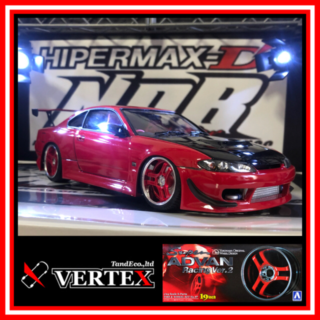 AOSHIMA - NO.105 1/24 VERTEX S15 シルビアの通販 by NOB@(制作依頼