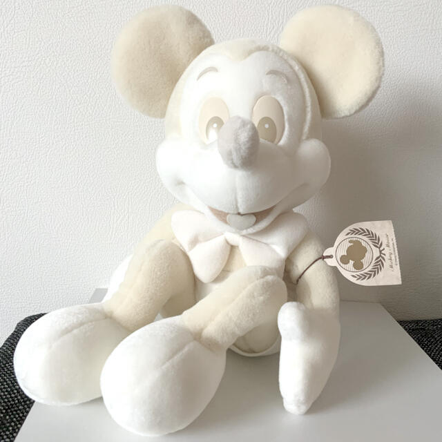 Disney - Disney ディズニー ホワイトミッキー&ミニー ぬいぐるみの