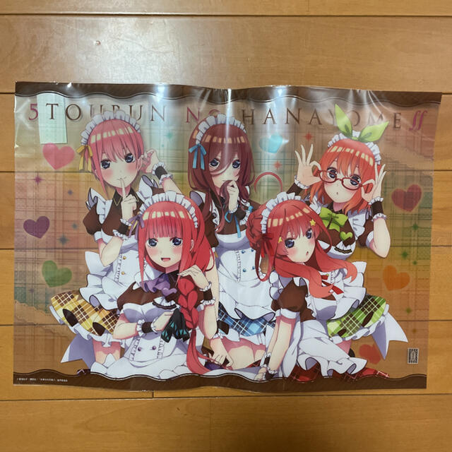 五等分の花嫁 A3クリアポスター アニメイト限定の通販 by こにたん's