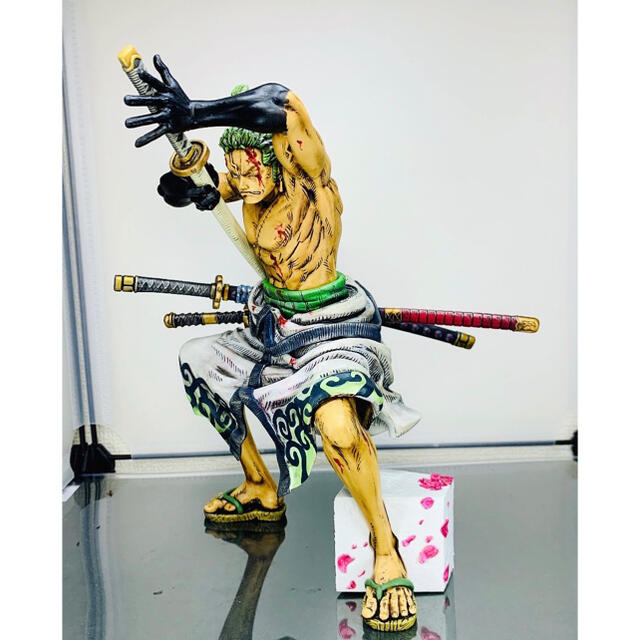 ワンピースフィギュアリペイントの通販 by クロ's shop｜ラクマ