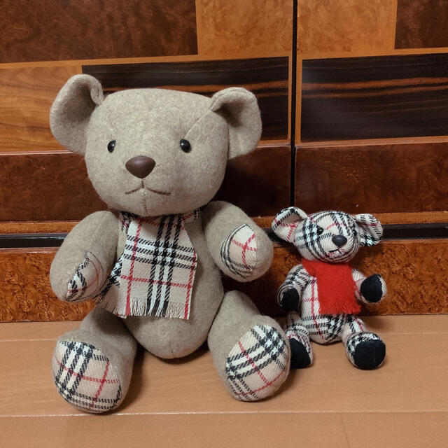 BURBERRY - バーバリー マフラーくまさん 2体セット テディベア ノバ