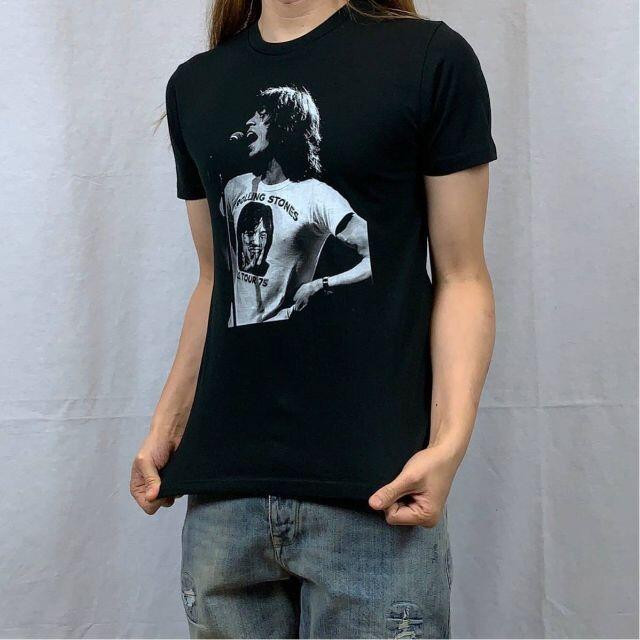 ミックジャガー】新品 ローリング ストーンズ 黒 Tシャツの通販 by