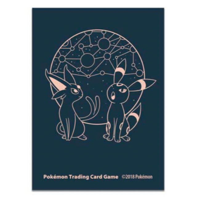 海外ポケモンセンター ポケモンカード スリーブ エーフィ&ブラッキー