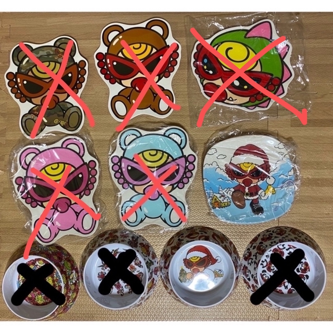 HYSTERIC MINI - 可愛い ヒスミニ お皿 組み合わせ可能 セットお得の