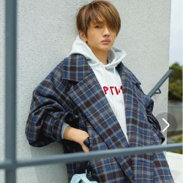 AAA - ※ご専用※西島隆弘 Nissy Naptime ロングコート チェックMの通販