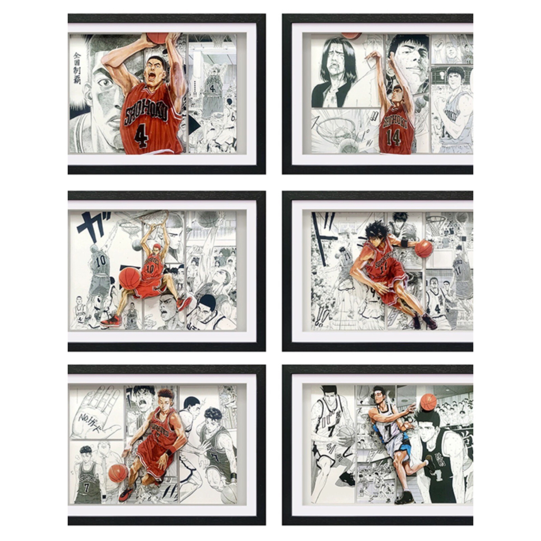🏀スラムダンク SLAM DUNK ◎桜木花道 立体 3D アート 絵画20の通販 by