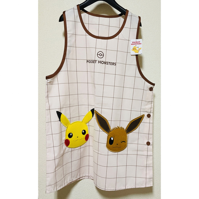ポケモン ピカチュウ エプロン 新品未使用タグ付き 保育士