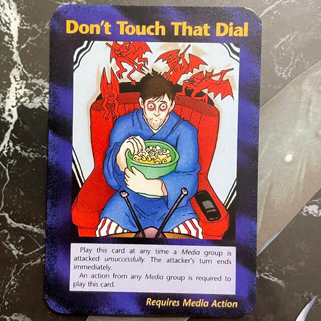 △美品‼️90s USA 【チャンネルはそのまま】イルミナティカード△の