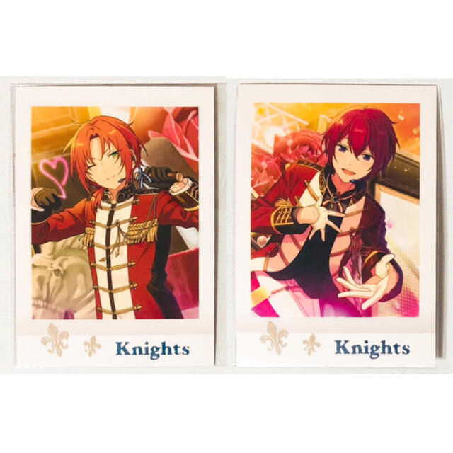 新品☆あんスタ☆Knights【月永レオ＆朱桜司】ぱしゃこれ☆IDOLの通販