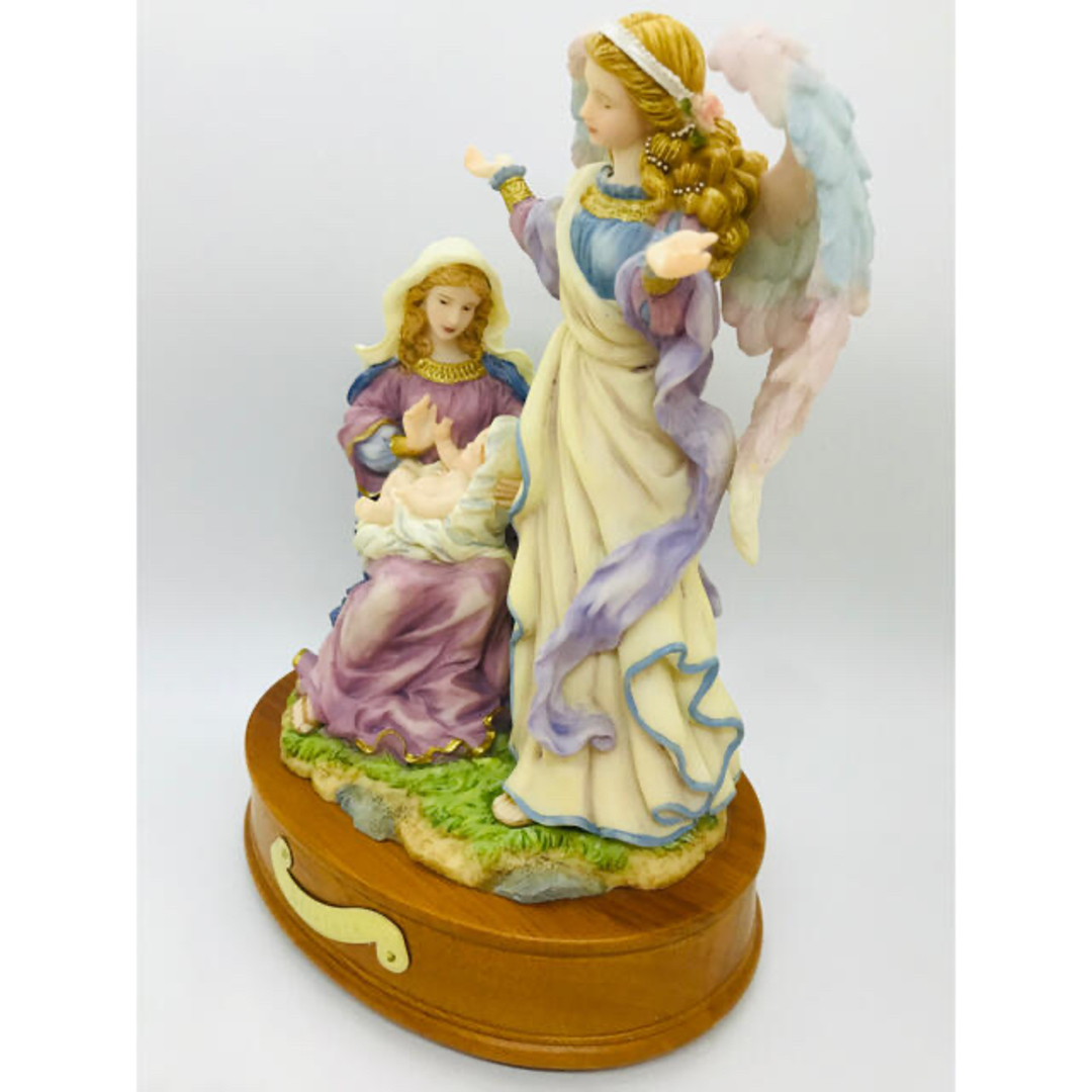 希少美品】✞サンフランシスコミュージックボックス 幼子を抱くマリア