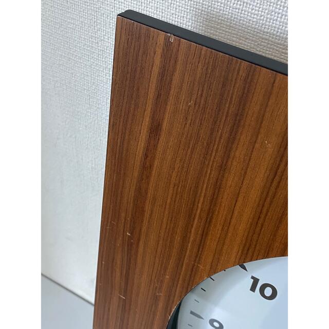 IN HOUSE/掛け時計/ウッド/アナログ/英国製/ビンテージ/木製/クォーツ