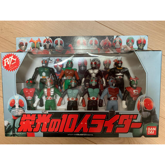 栄光の10人ライダー バンダイ 仮面ライダーの通販 by yumi's shop｜ラクマ