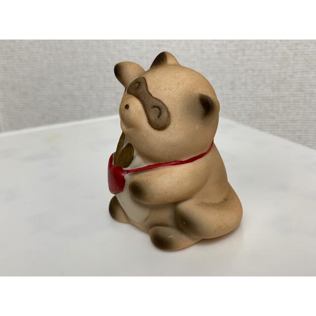 木更津 招き狸 たぬき 置物 商売繁盛 レトロ ヴィンテージ 和風 郷土
