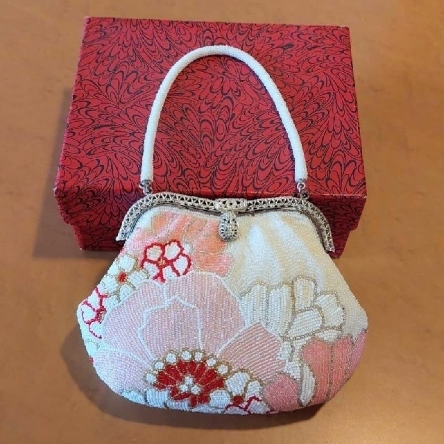昭和レトロ＊ビーズバッグの通販 by ゆんゆん's shop｜ラクマ