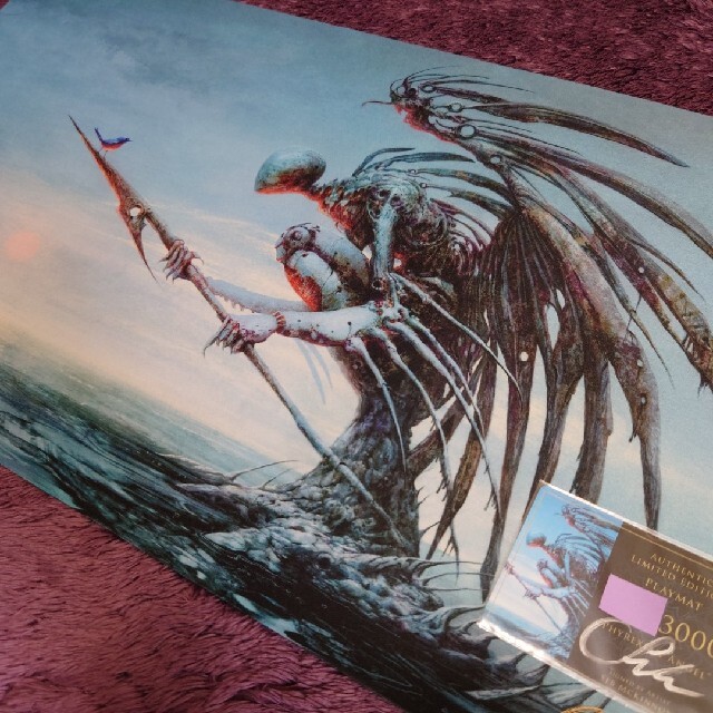 phyrexian angel プレイマット Seb McKinnon サイン入