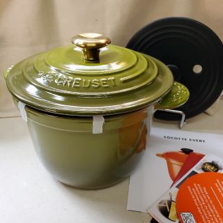 LE CREUSET（鍋/フライパン ・ グリーン・カーキ/緑色系）のフリマ