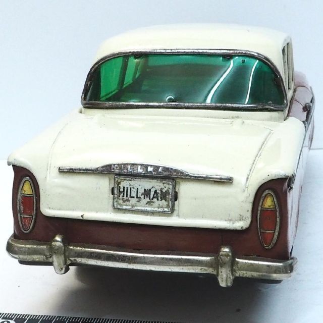 BANDAI - 萬代屋ヒルマン ミンクス ハイ-スタイル大 赤茶tin toy car