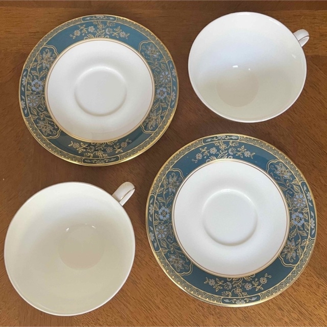 Royal Doulton - ロイヤルドルトン☆カーライル☆C/S ペア（金彩スレ