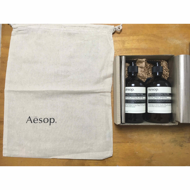 Aesop - イソップ Aesop ハンドソープ2本セット 箱、巾着付きの通販 by