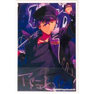 新品☆あんスタ☆UNDEAD【乙狩アドニス】サインステッカー☆スターラメ