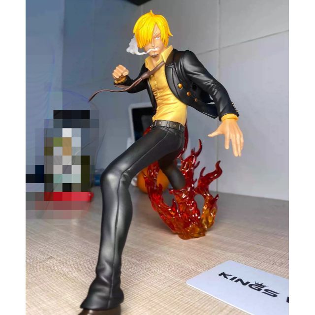 ワンピース サンジ 悪魔風脚 ガレージキット フィギュア POPサイズの