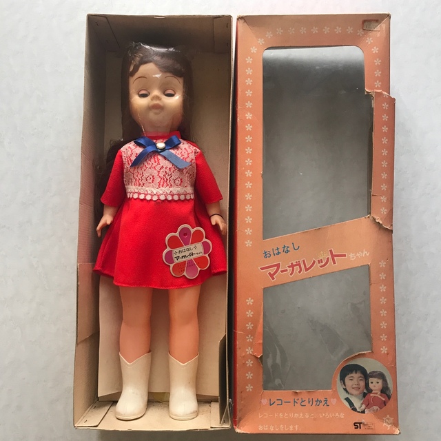 昭和レトロ レトロ 人形 おはなしマーガレットちゃん 玩具 doll 希少の