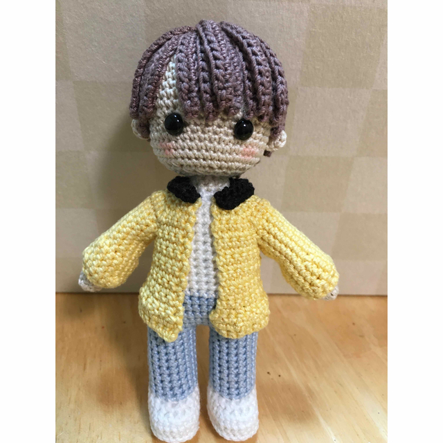 あみぐるみ男の子(sold out)の通販 by ひまわり's shop｜ラクマ