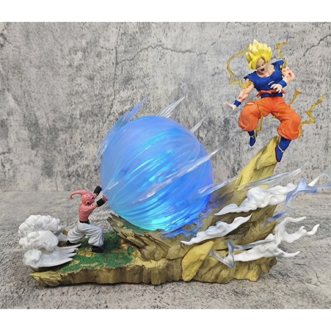 22cm 孫悟空 ブウ ドラゴンボール フィギュア PVC製品 ガレージキット