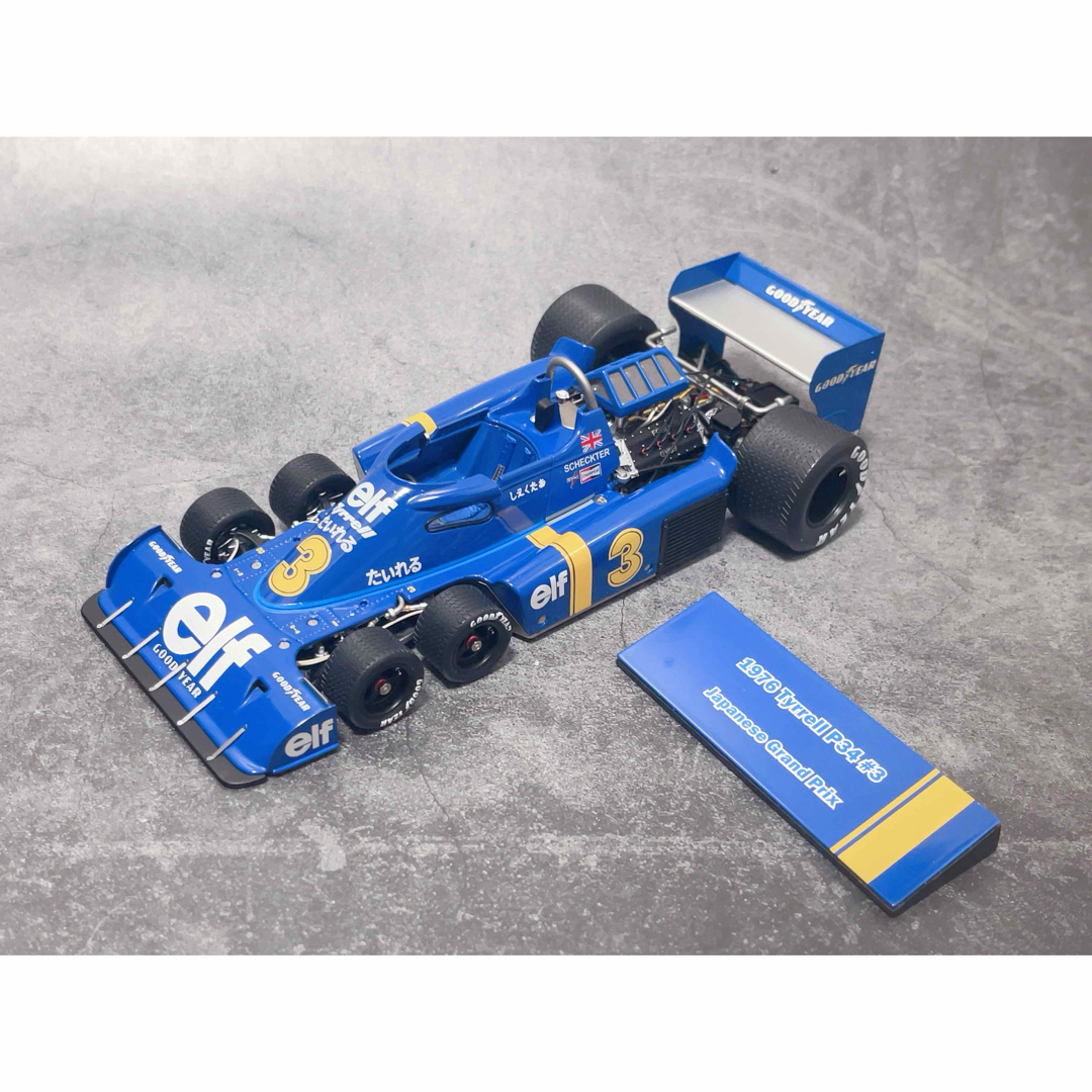 限定1500台 TSM 京商 1/18 タイレル P34 日本GP ミニカーの通販 by