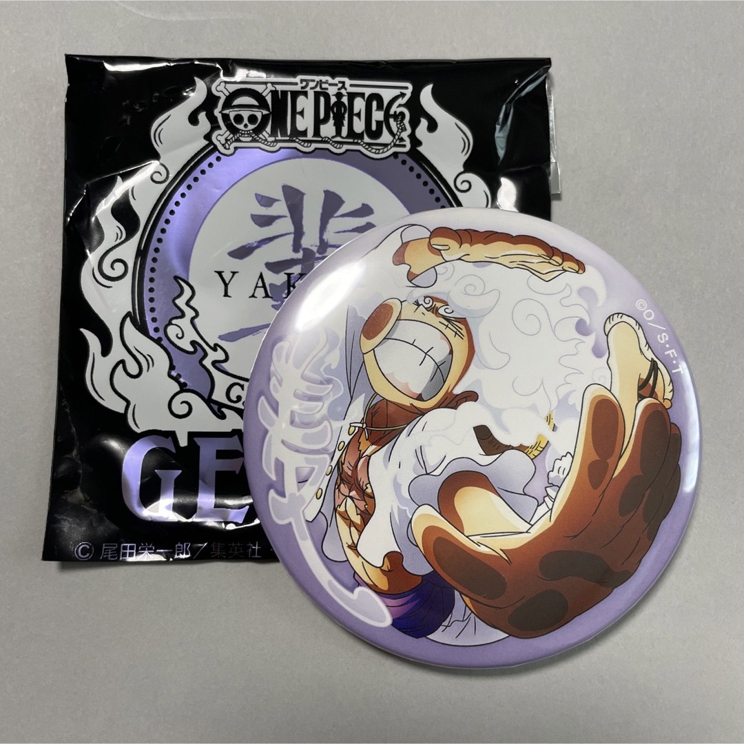 ONE PIECE - 【ワンピース】輩缶バッジ ルフィ ニカ ギア5 GEAR5