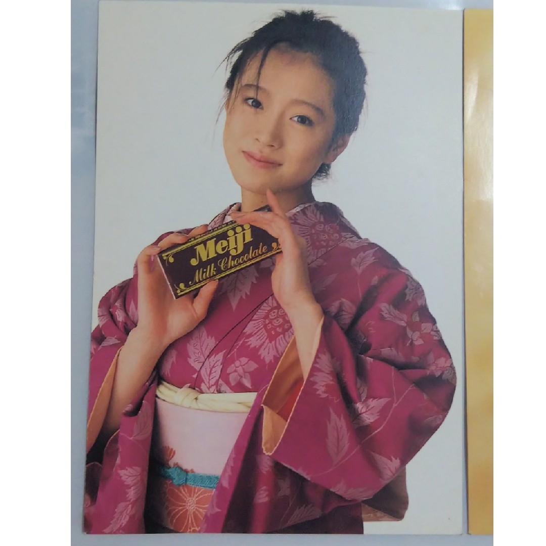 明治 - ㊗️復活 中森明菜 ﾎﾟｽﾄｶｰﾄﾞ 2枚ｾｯﾄ 明治ﾁｮｺﾚｰﾄの通販 by のり