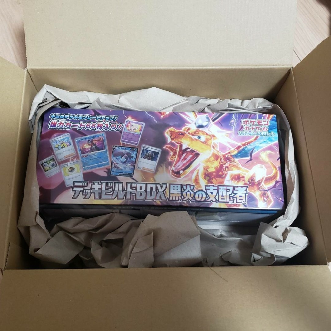 ポケモン - 黒炎の支配者 デッキビルドBOX シュリンク付きの通販 by d