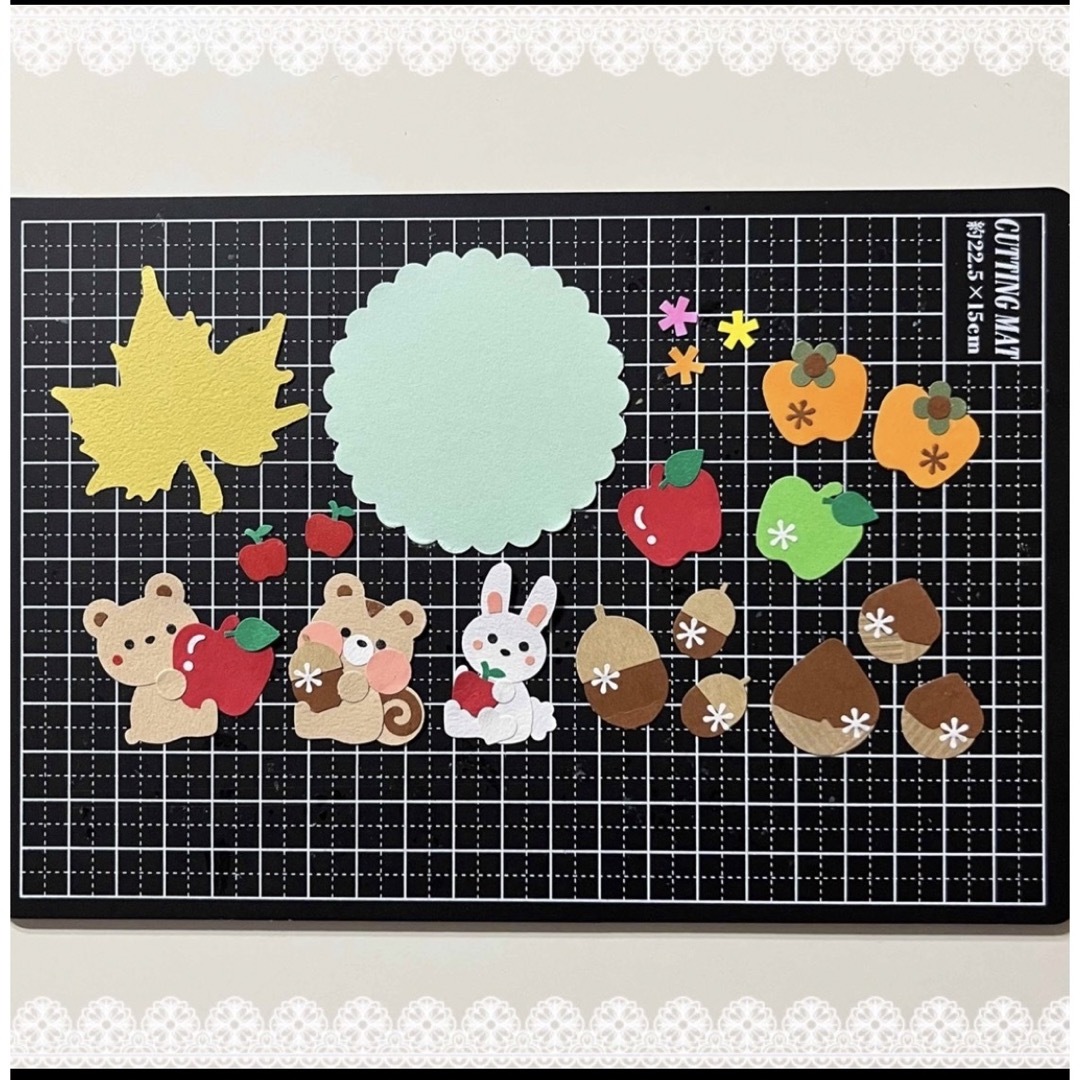 祝入学A】サンプルページ（ペーパークラフト クラフトパンチ）