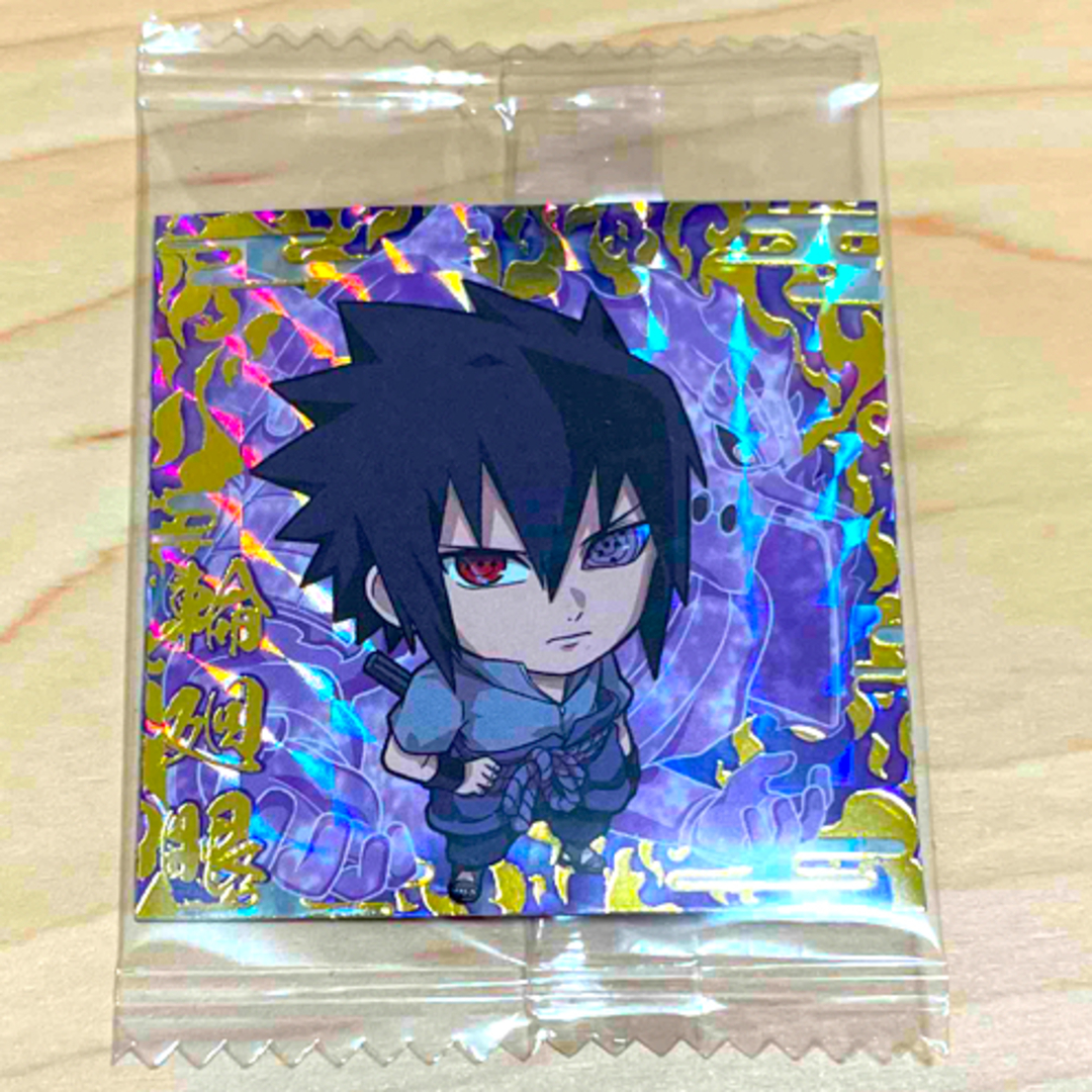 NARUTO 疾風伝 忍界 シール ウエハース うちはサスケ うちはイタチの