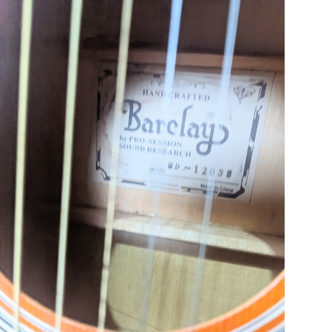 Berkley - BARCLAY MD-120 SB☆アコースティックギターUSEDの通販 by
