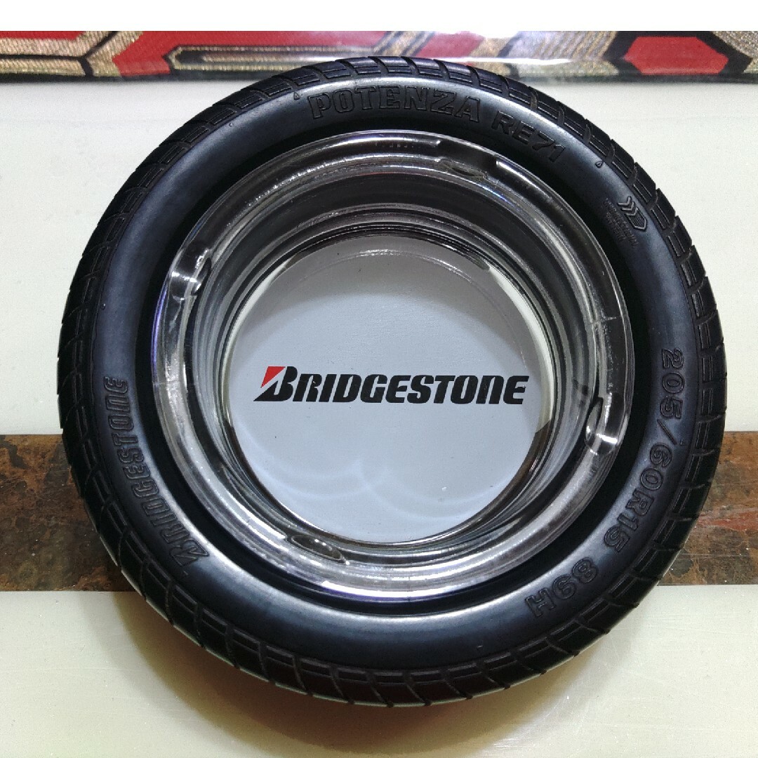 BRIDGESTONE - ブリヂストンタイヤ ポテンザ灰皿 かわいいタイヤ型灰皿