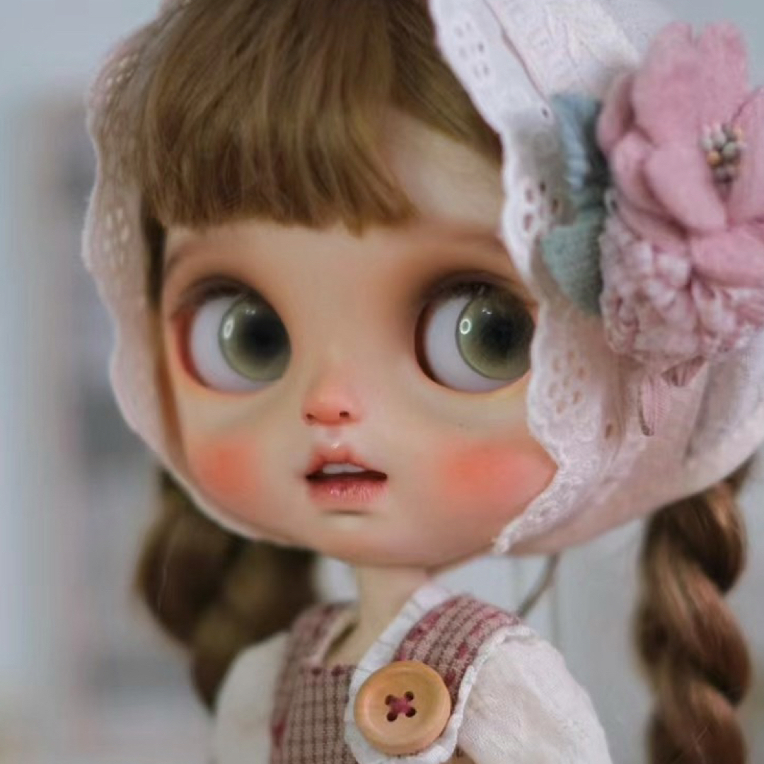 カスタムブライス 人形 かわいい 作家様 まんまる 優しい 幼い の通販