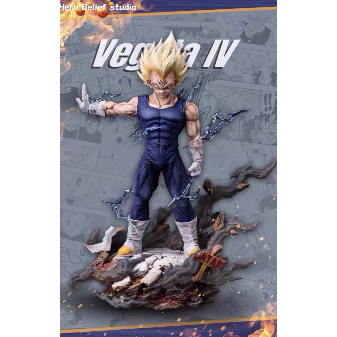 ドラゴンボール ベジータ ガレキ ガレージキット スタチュー X⑥⑨