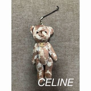CELINE - CELINE セリーヌ ぬいぐるみ 人形 くま ベアー ストラップ