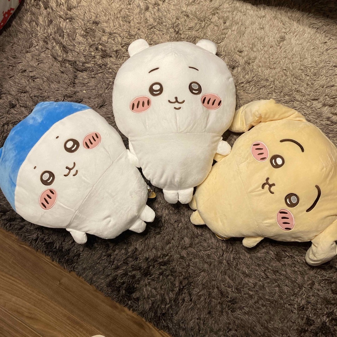 ちいかわ - ちいかわ 超BIG ぬいぐるみ 3種セットの通販 by Sheryl's