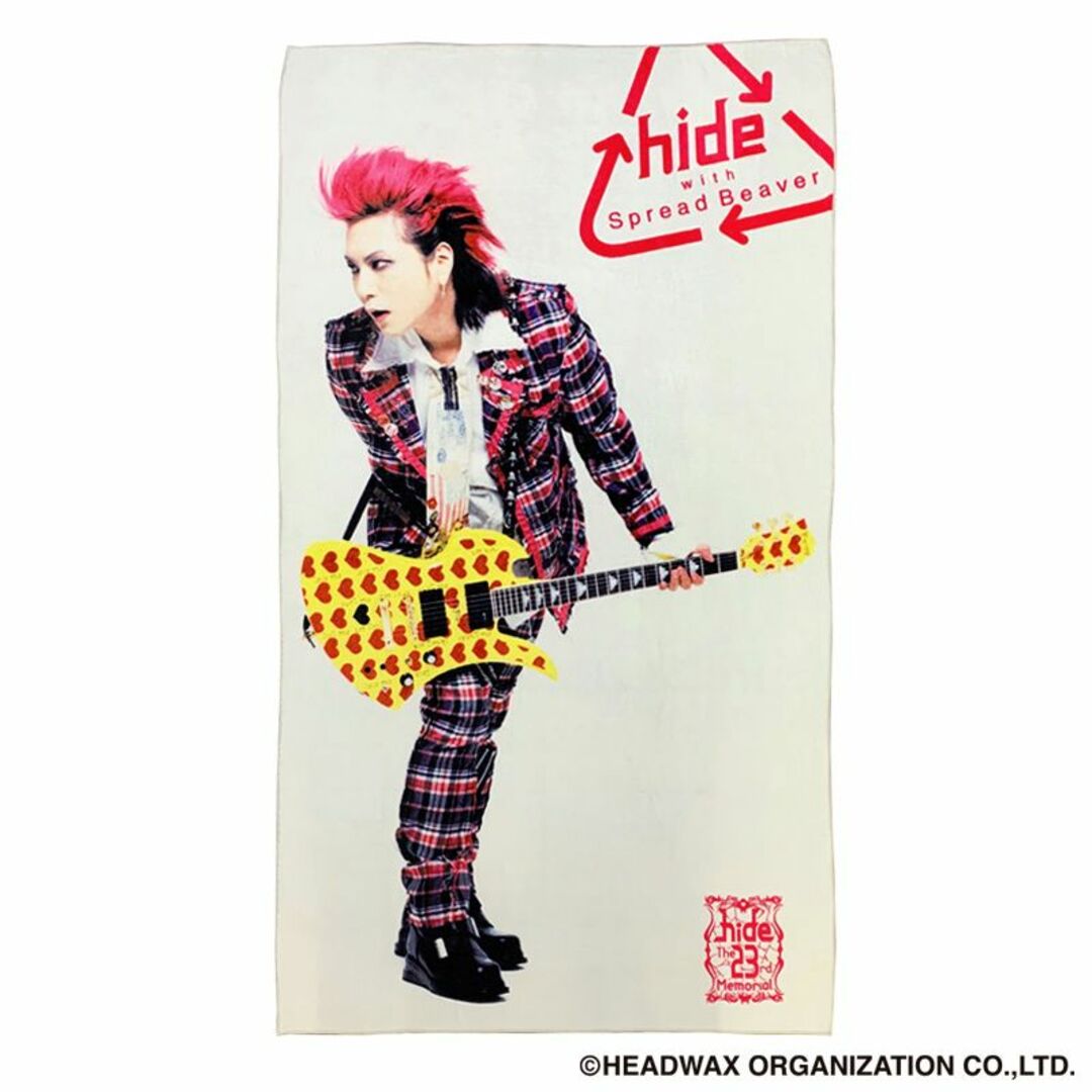 hide フルカラービッグタオル ブランケット Xjapan グッズの通販 by