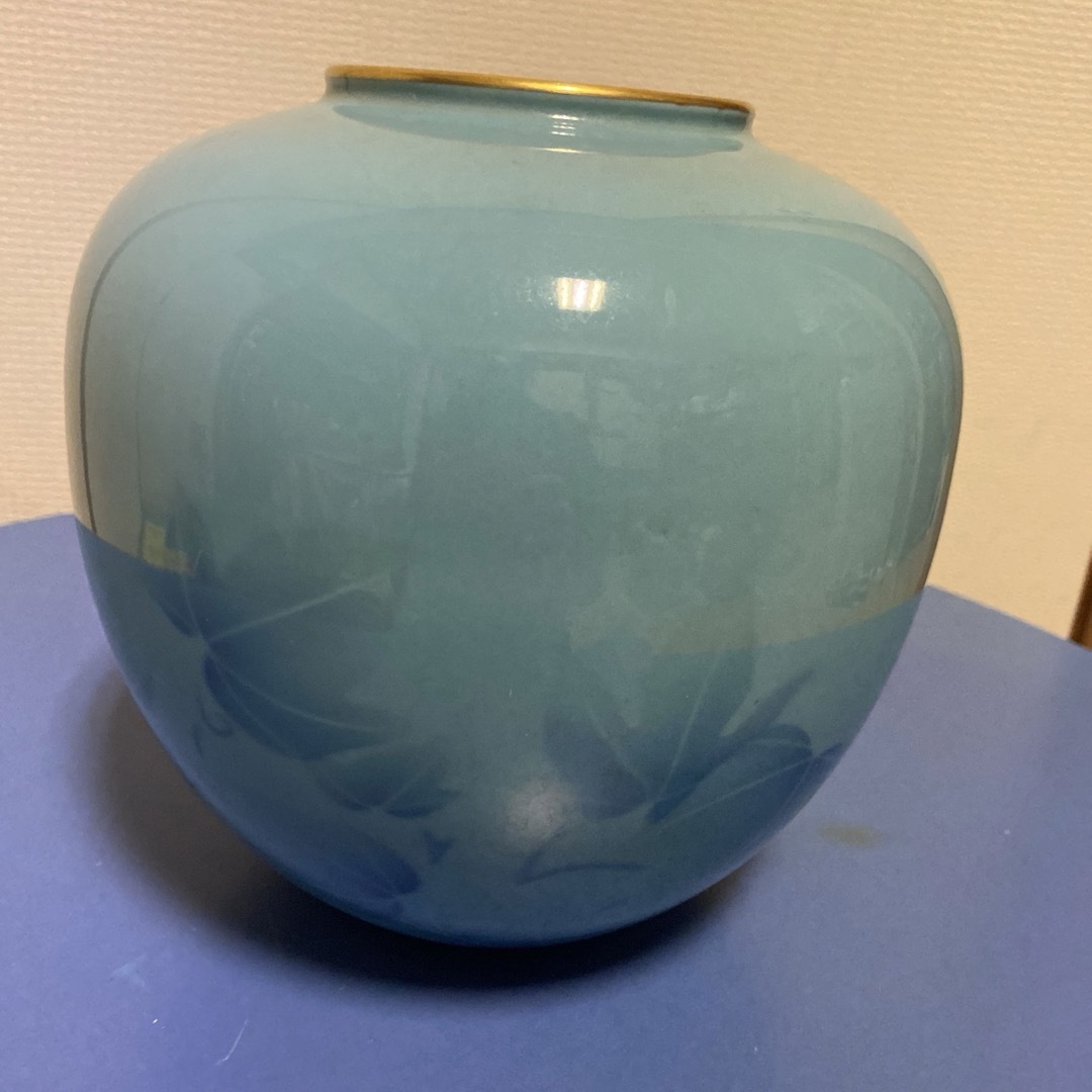 深川製磁 - 深川製磁色絵彩磁花瓶の通販 by AK's shop｜フカガワセイジ