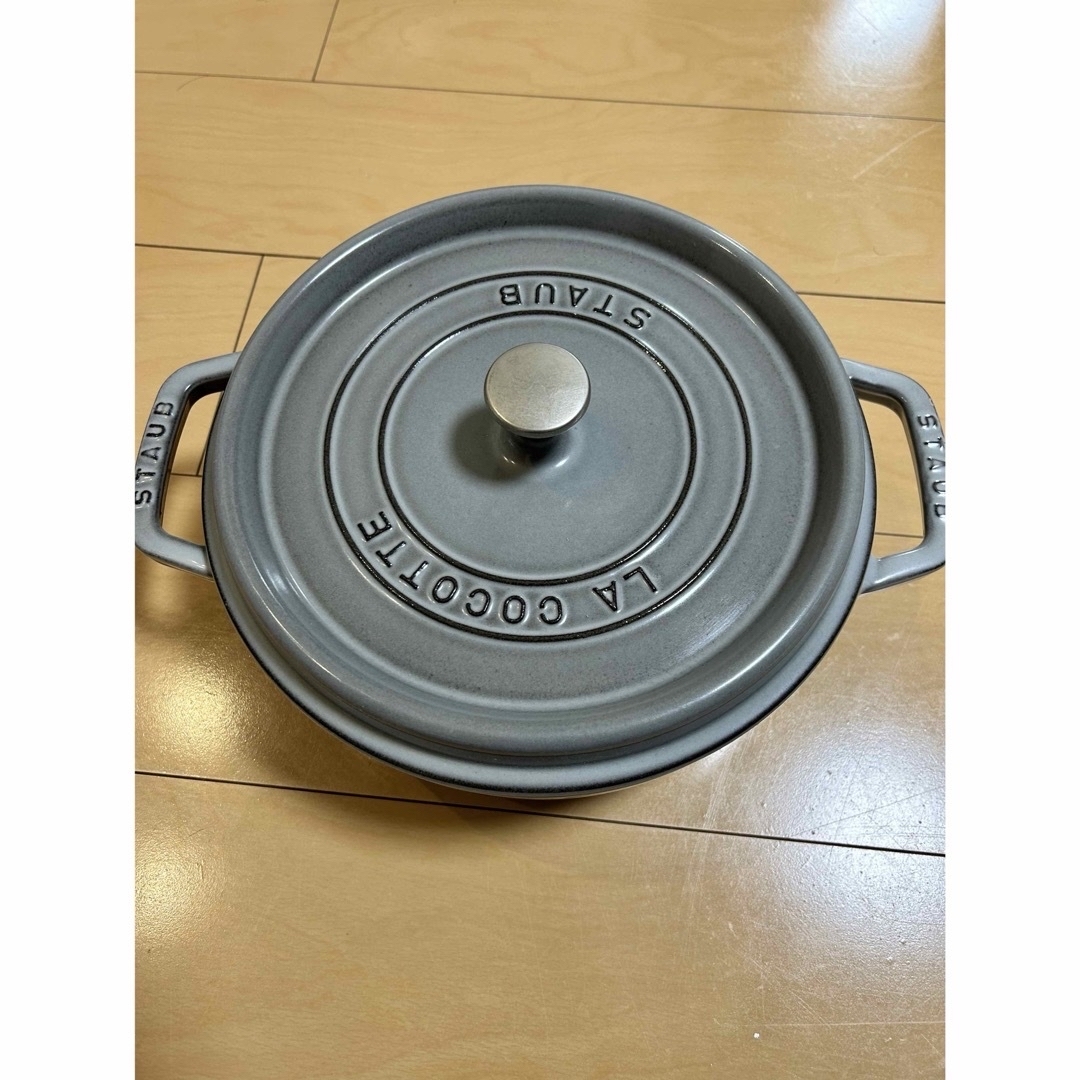 STAUB - 訳あり ストウブ鍋 26センチの通販 by みの's shop｜ストウブ