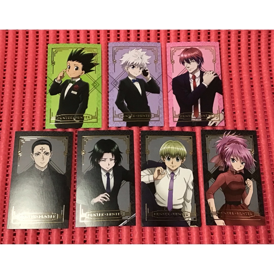 ハンター×ハンター(80)《アニカフェ 幻影旅団編 特典箔押しカード全7