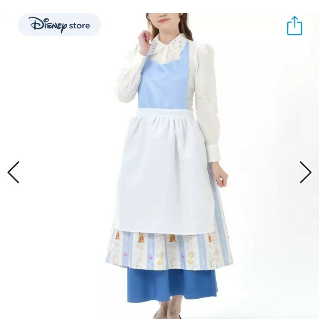 Disney - ディズニーストア ベルkitchen エプロン 美女と野獣